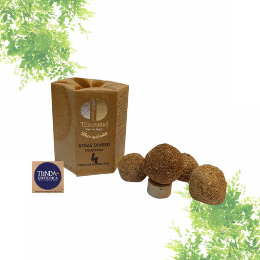 Bombita de Defumacion Orgánica Atrae dinero