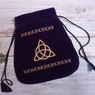Bolsa Tarot Bordada Triskel