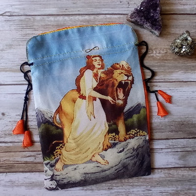 Bolsa Tarot Impresa Arcano La Fuerza