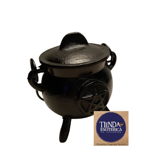 Caldero de Bruja Pentagrama