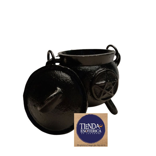 Caldero de Bruja Pentagrama