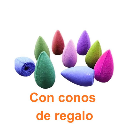 Cascada de Humo Pez Koi