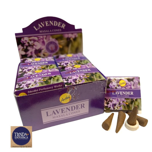Conos Naturales Docena Lavanda