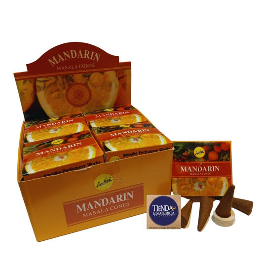 Conos Naturales Docena Mandarina