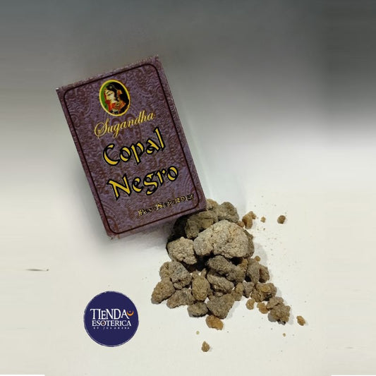 Copal Negro para Sahumar-Resina Aromática Natural 20 gr
