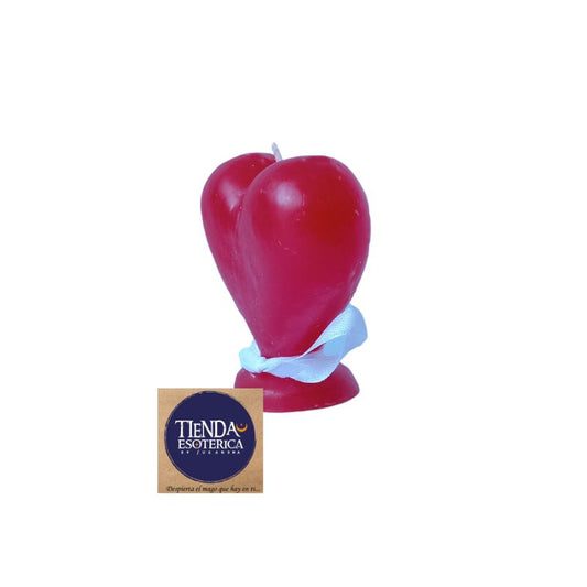 Vela Corazón Rojo Chico