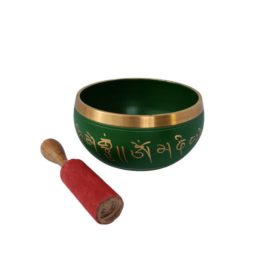 Cuenco Tibetano Verde 11,5 cm