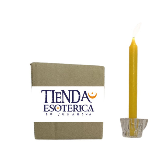 Caja Vela Amarillo a granel 100 unidades