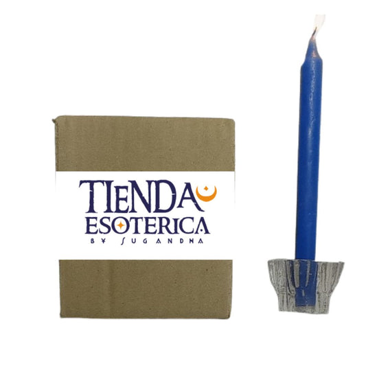 Caja Vela Azul a granel 100 unidades