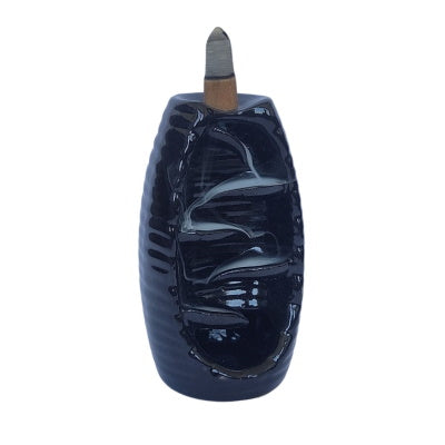 Cascada de Humo Barril Color Negro