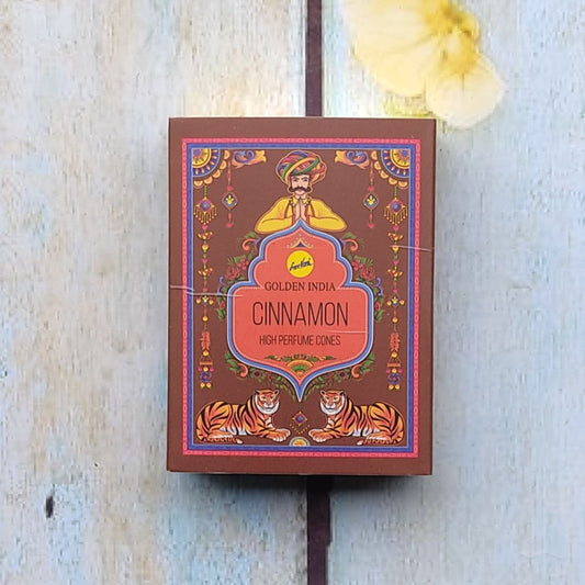 Incienso Cascada Cono Canela Sree Vani