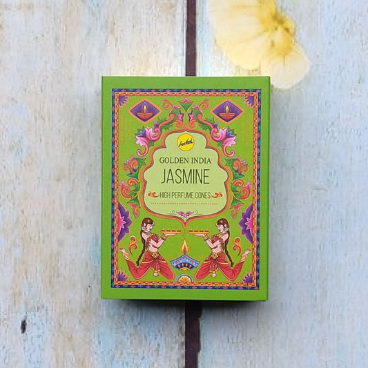 Incienso Cascada Cono Jazmín Sree Vani