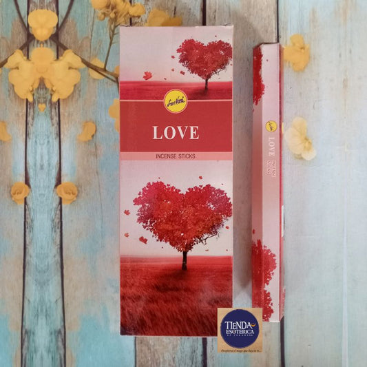 Incienso amor Hexagonal
