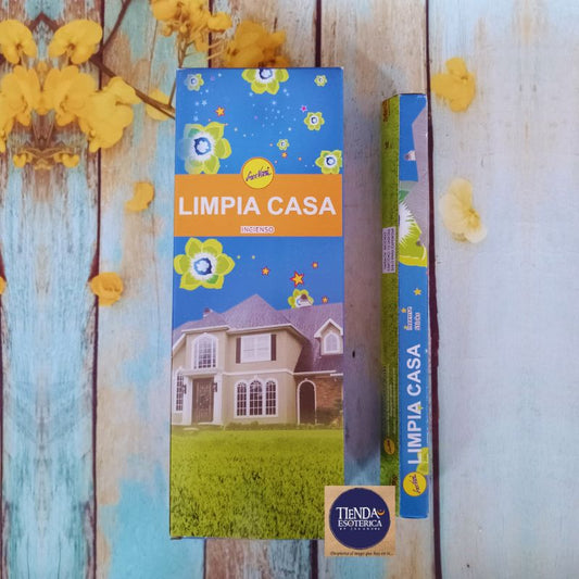 Incienso Limpia Casa Hexagonal