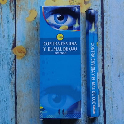 Incienso Contra Envidia y Mal de Ojo Hexagonal