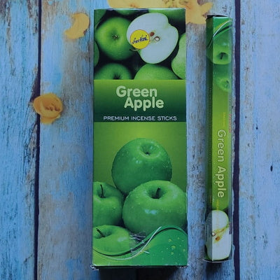 Incienso Manzana Verde Hexagonal