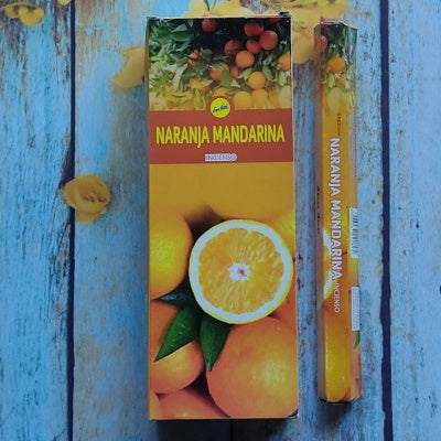 Incienso Naranja Mandarina Hexagonal