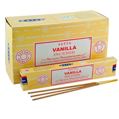 Incienso Natural Vainilla Satya Docena