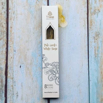 Incienso Palo Santo Salvia Blanca Triskel