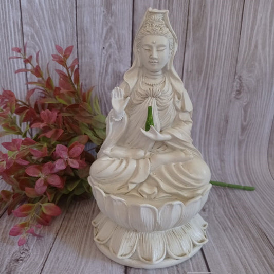 Kwan Yin Blanca 10x10x20 cm