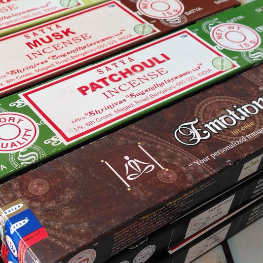 Pack Amor Satya Incluye 12 cajas 3 aromas de cada uno