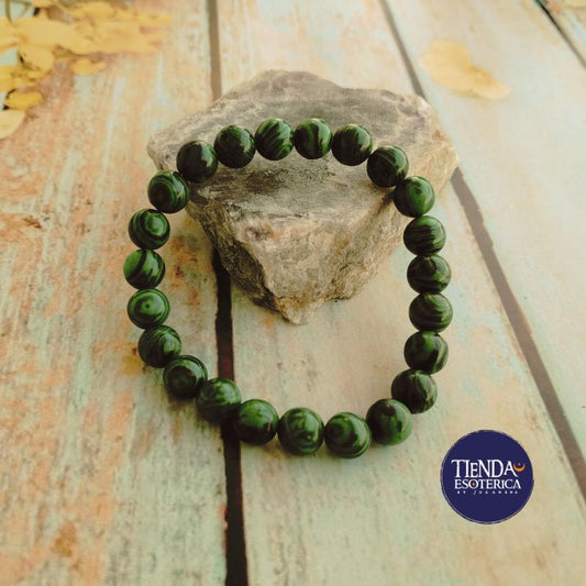 Pulsera Malaquita 6 mm