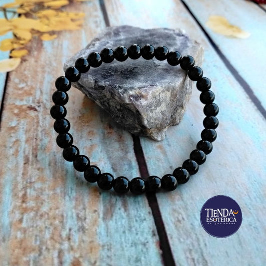 Pulsera Obsidiana 6 mm