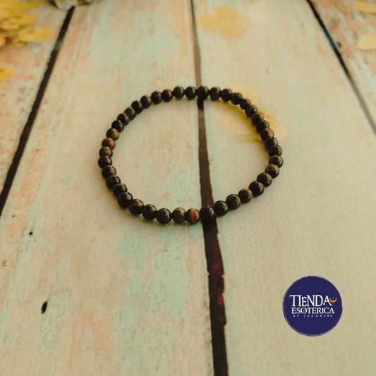 Pulsera Ojo de tigre 4 mm