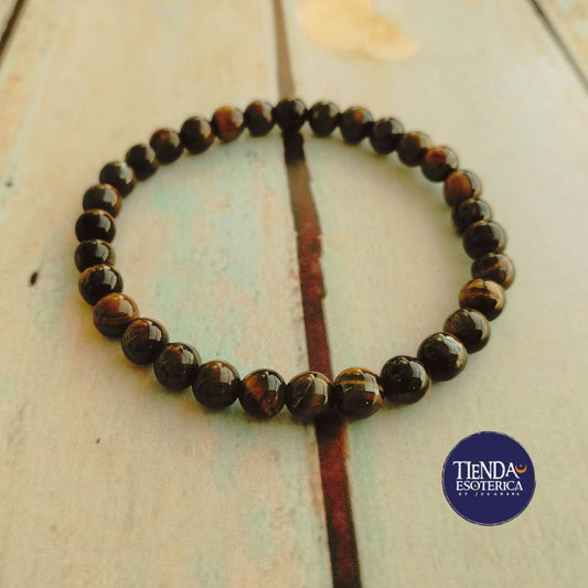 Pulsera Ojo de Tigre 6 mm