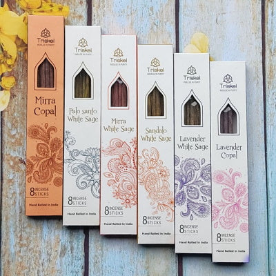 Pack Incienso Triskel Aroma Combinado en 12 Cajas