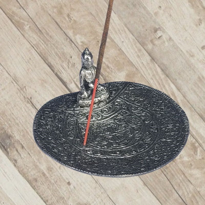 Porta Buda Incienso Metal