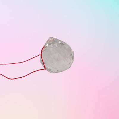 Prisma Facetado Transparente Chico