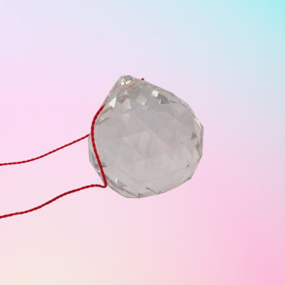 Prisma Facetado Transparente Grande