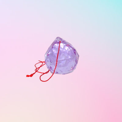 Prisma Facetado Violeta Chico