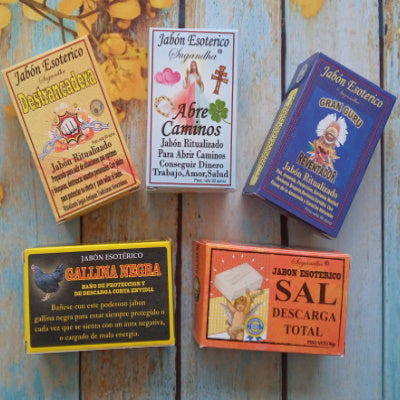 Set Jabones Esotericos Limpieza y Abre Caminos