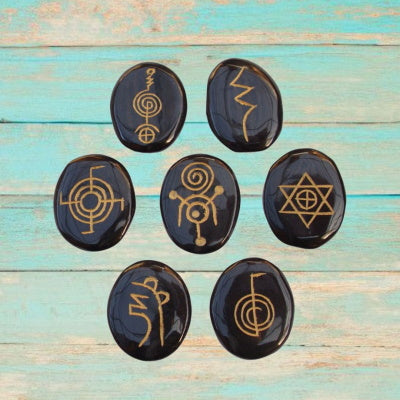 Set Piedras Reiki 7 Piezas