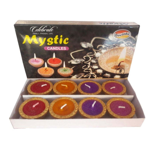 Set de 8 velas Decorativas ED-02