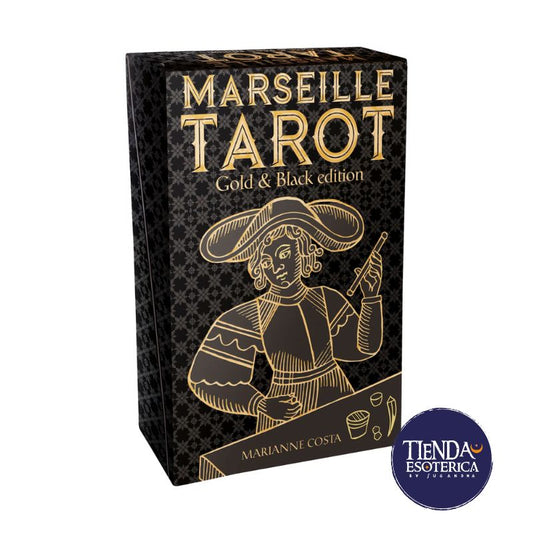 Tarot Black Gold de Marsella- Editorial Loscarabeo-