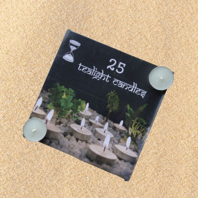 Vela Tea Light Caja de 25 unidades
