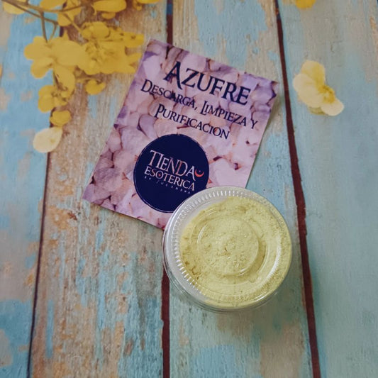 Azufre para Descarga