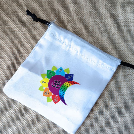 Bolsita Om Chakra Satin