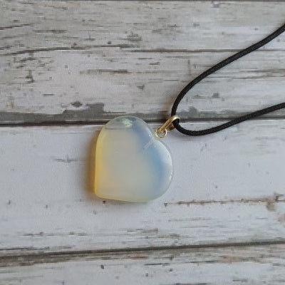 Colgante Corazón Opalina