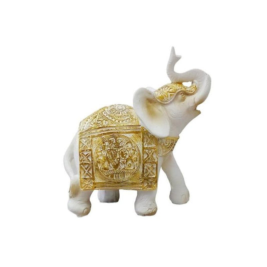 Elefante Blanco Tamaño: 14X6,5X14 cm