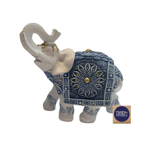 Elefante Blanco Tamaño: 14X6,5X14 Cms