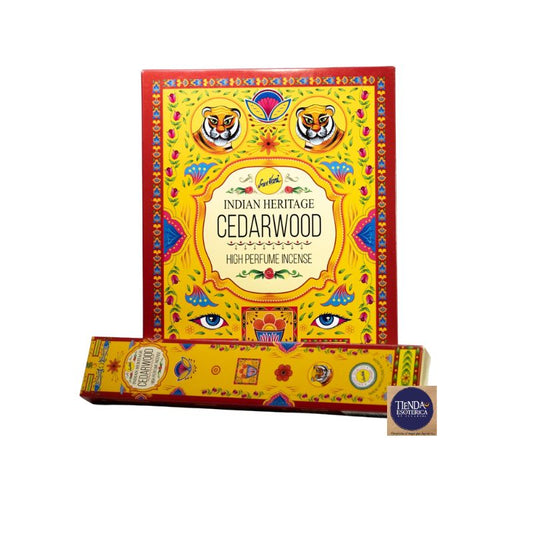 Incienso de Madera de Cedro - Indian Heritage