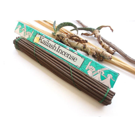 Incienso Tibetano Kailash Aroma Nepalí Auténtico para Meditación, Relajación y Bienestar 90 gr