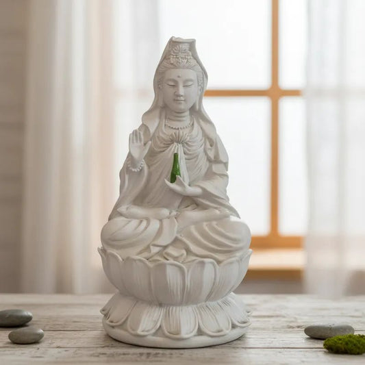 Kwan Yin Blanca 10x10x20 cm