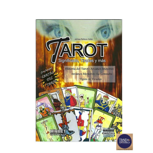 Libro Tarot, significado Tiradas Mas Cartas de Marsella