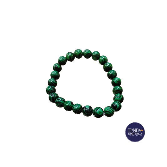Pulsera Malaquita 6 mm