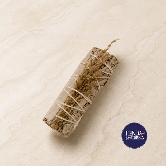Sahumo de Salvia Blanca de California con Selenita para Purificación y Claridad Energética